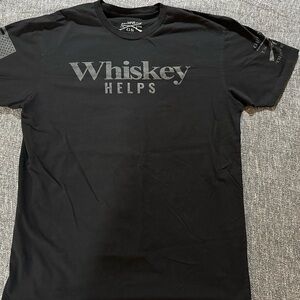 Grunt Style Whiskey Helps Black Tee